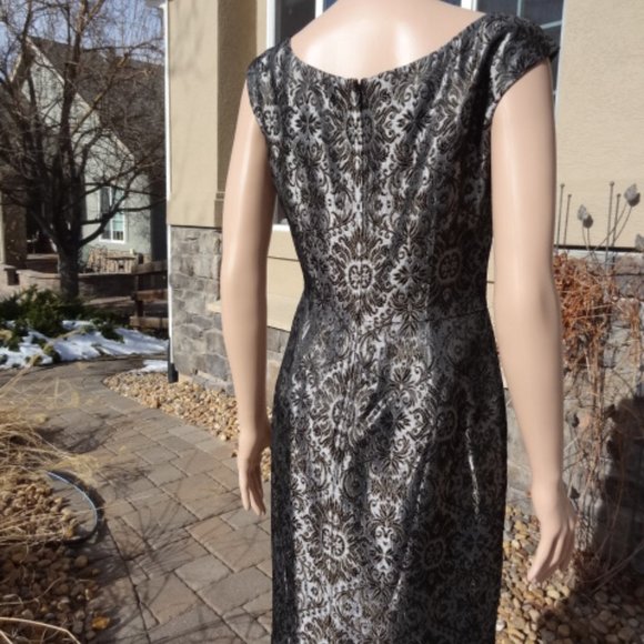 Kay Unger Embroidered Cocktail Dress SZ 4 NWT - Picture 9 of 10